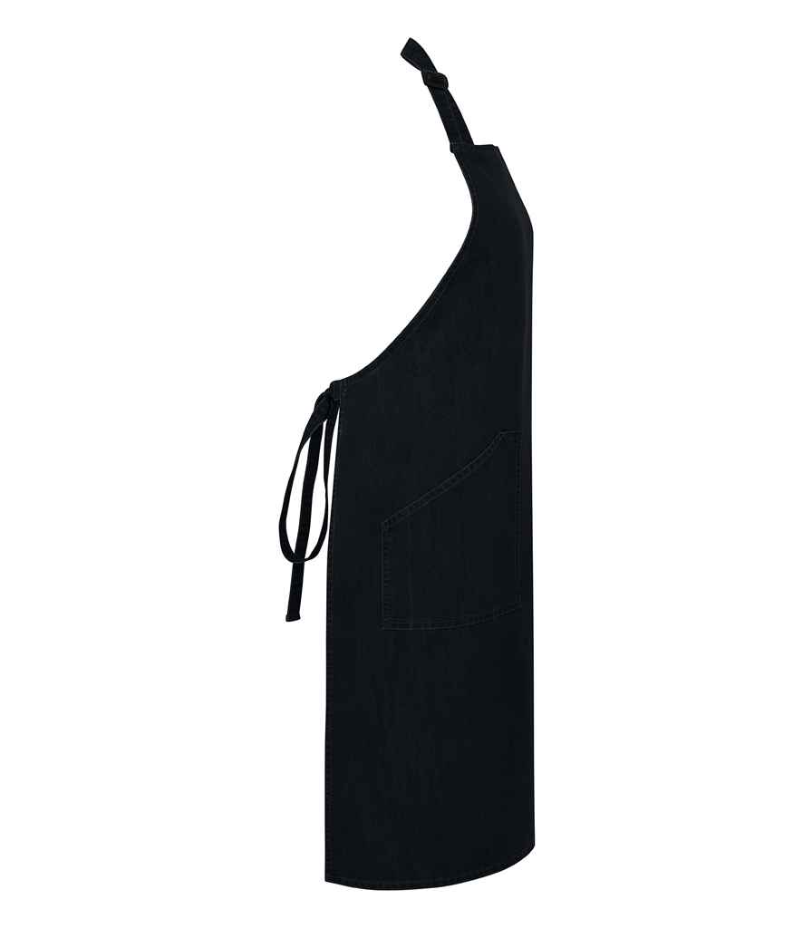 Brand Lab Denim Adjustable Bib Pocket Apron - Image 2
