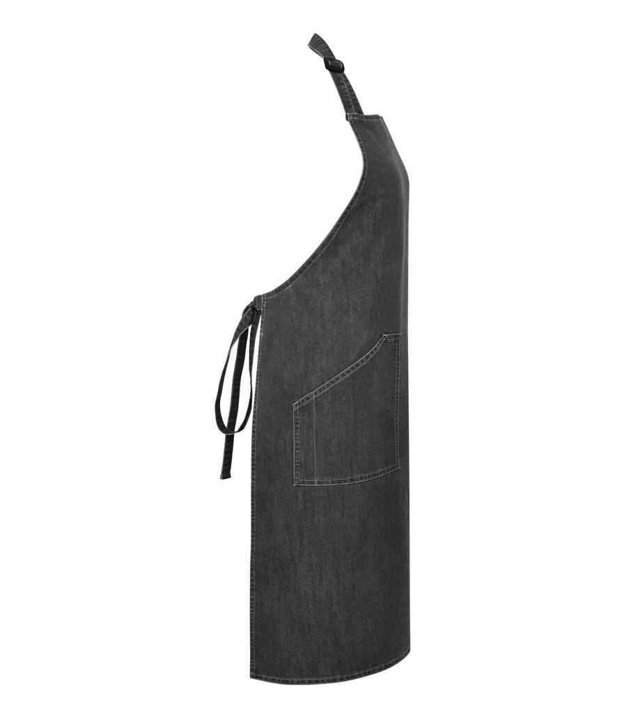 Brand Lab Denim Adjustable Bib Pocket Apron - Image 8