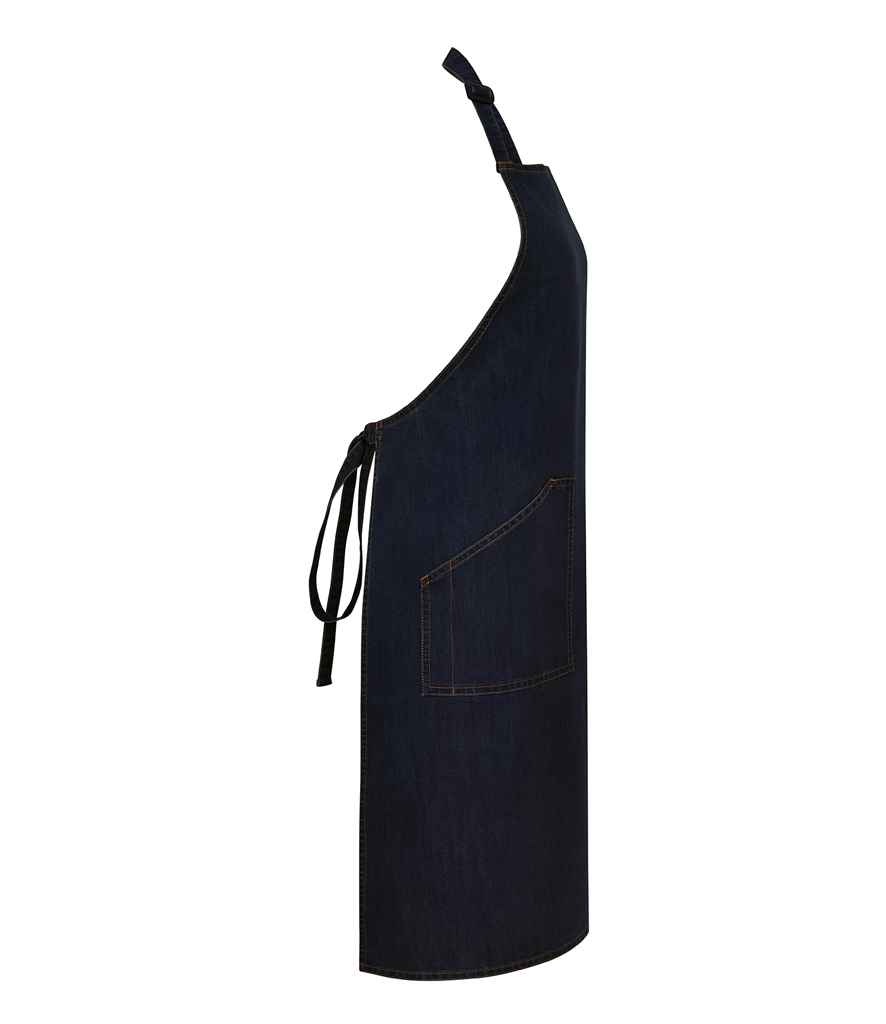 Brand Lab Denim Adjustable Bib Pocket Apron - Image 6
