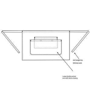 Dennys Bar Apron with Pocket