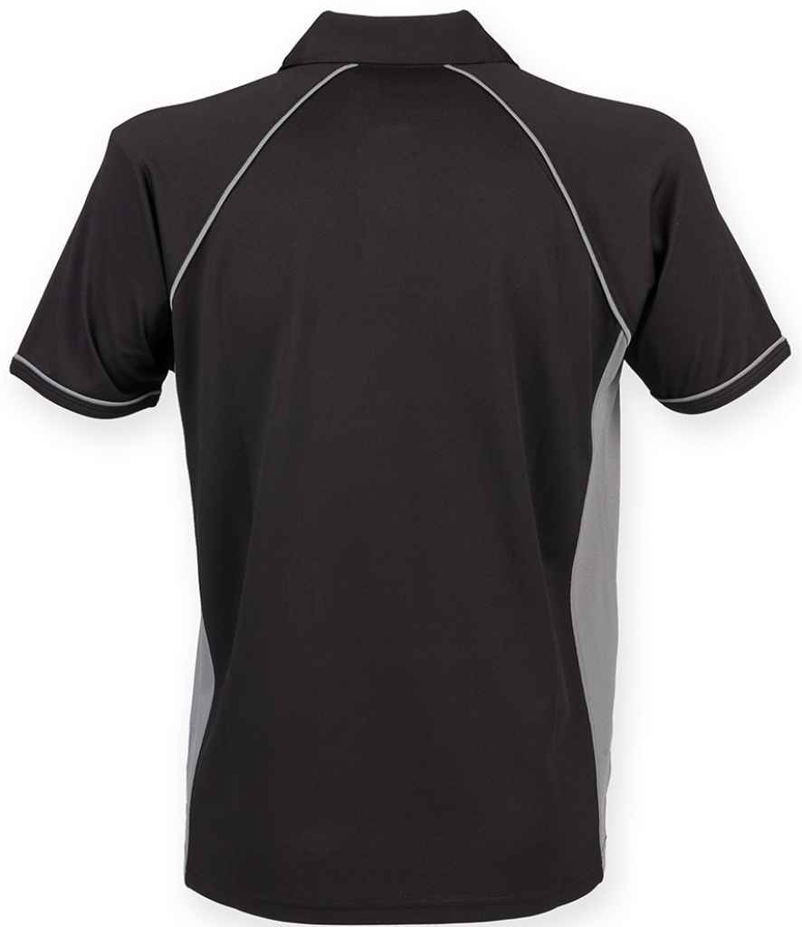 Finden + Hales Performance Piped Polo Shirt - Image 6