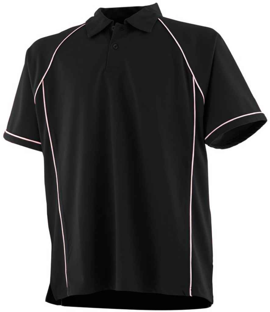 Finden + Hales Performance Piped Polo Shirt - Image 10