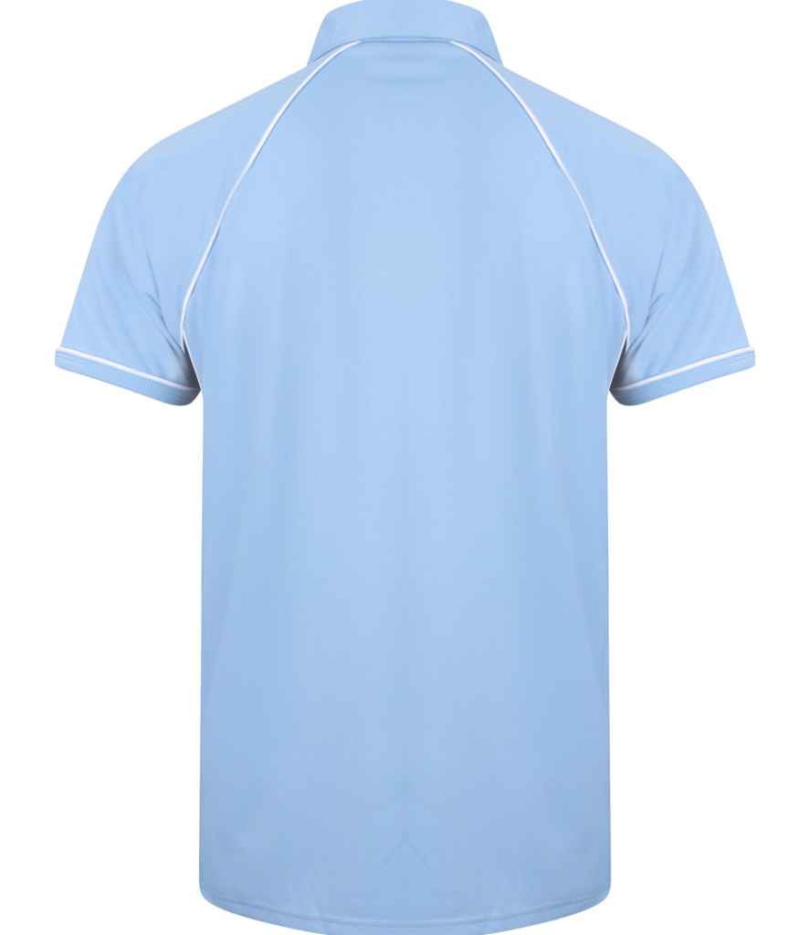 Finden + Hales Performance Piped Polo Shirt - Image 18