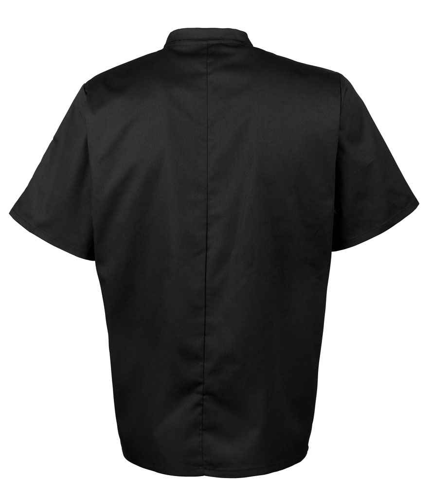 Premier Short Sleeve Chef's Jacket - Image 2