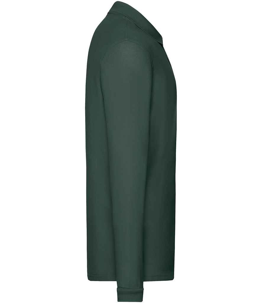 Fruit of the Loom Premium Long Sleeve Cotton Piqué Polo Shirt - Image 20