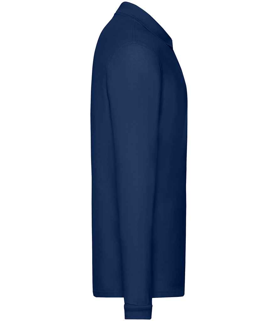 Fruit of the Loom Premium Long Sleeve Cotton Piqué Polo Shirt - Image 13