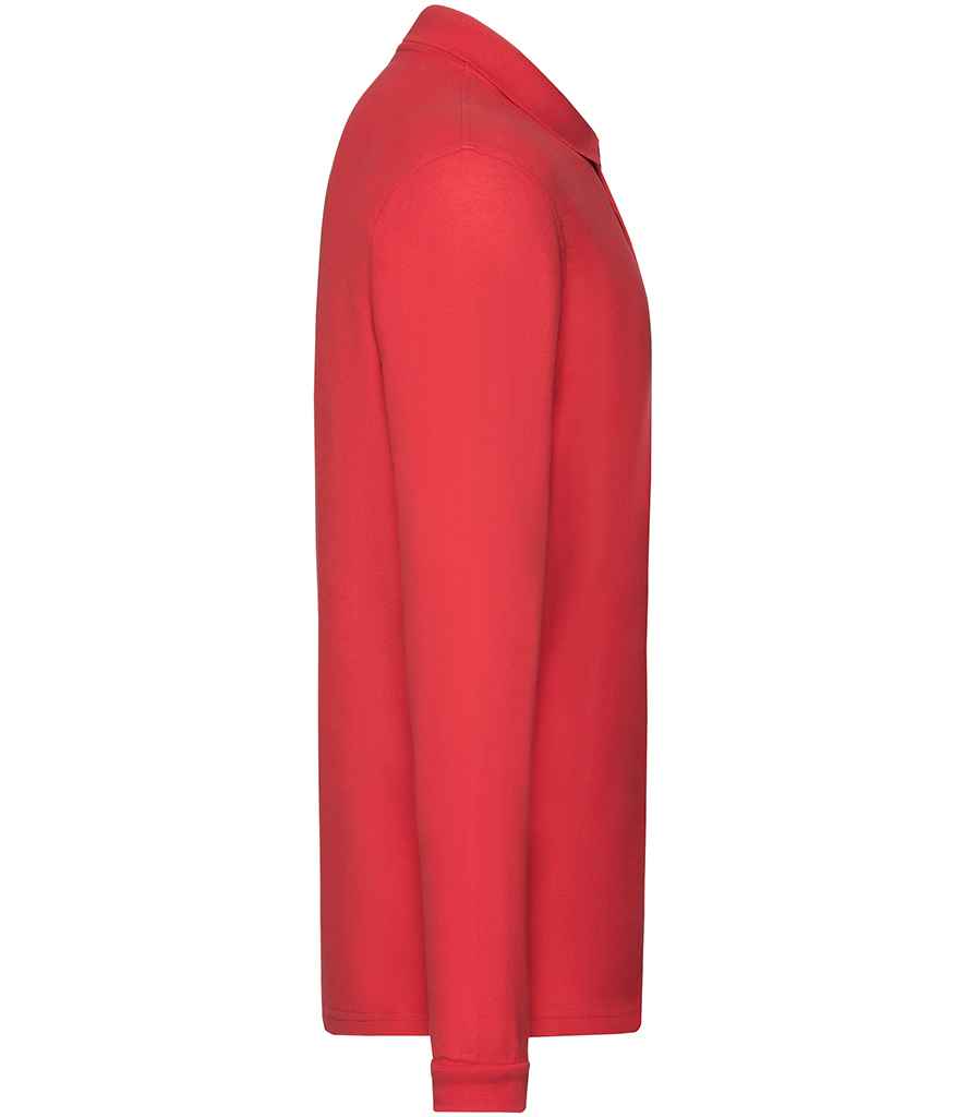 Fruit of the Loom Premium Long Sleeve Cotton Piqué Polo Shirt - Image 26