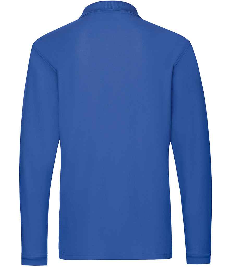 Fruit of the Loom Premium Long Sleeve Cotton Piqué Polo Shirt - Image 16