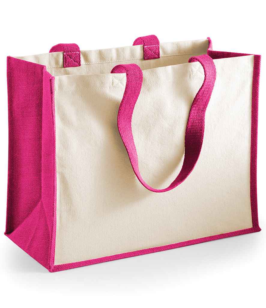 Westford Mill Printers Jute Classic Shopper (Land Rover Series I, II, III Club) (Embroidered) - Image 7