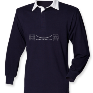Front Row Classic Rugby Shirt (Land Rover Series I, II, III Club) (Embroidered)