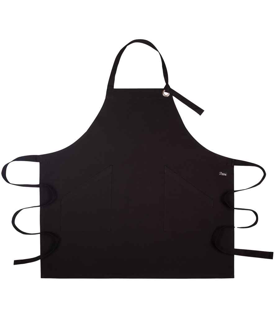 Dennys Canvas Apron with Metal Eyelets - Image 3