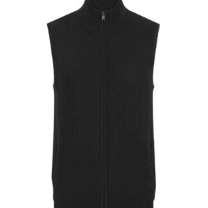 Henbury Sleeveless Zip Through Jumper