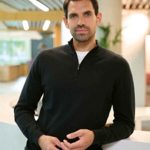 Brook Taverner Copenhagen 1/4 Zip Jumper
