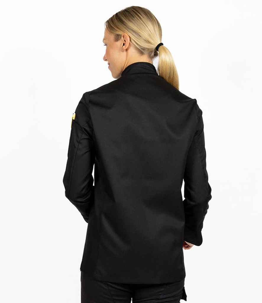 Dennys Long Sleeve Press Stud Chef's Jacket - Image 2