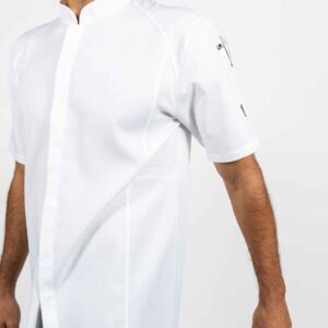 Le Chef Staycool® Tencel™/Polyester Short Sleeve Jacket