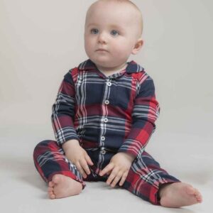Larkwood Baby/Toddler Tartan All In One